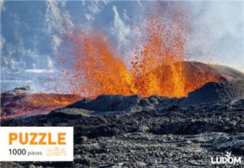 ERUPTION DU VOLCAN : PUZZLE DE 1000 PIÈCES