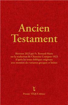 ANCIEN TESTAMENT  : CRAMPON 1923 - 2023