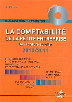 LA COMPTABILITÉ DE LA PETITE ENTREPRISE 2010-2011